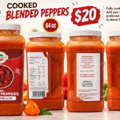 Cooked Blended Pepper